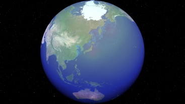 Global deposition of radionuclides from the Fukushima nuclear power plant accident.